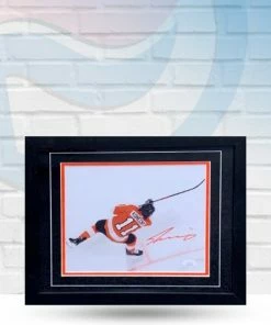 Fan Cave Sports Travis Konecny Philadelphia Flyers Autographed Framed 8x10 - JSA Autographed Memorabilia
