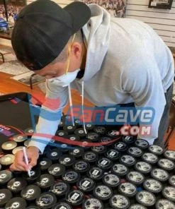 Fan Cave Sports Autographed Memorabilia Tyler Bozak St Louis Blues Autographed Logo Puck - COA