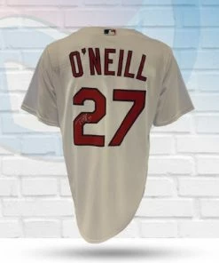Fan Cave Sports Autographed Memorabilia Tyler O'Neill St Louis Cardinals Autographed Nike Replica Jersey - MLB COA