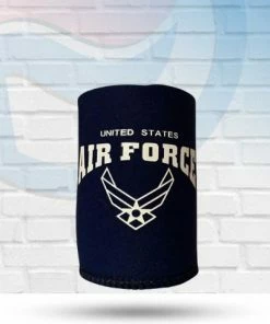 Michigan United States Air Force Can Koozie