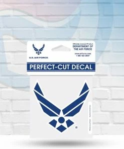 WinCraft United States Air Force Perfect Cut Decal 4" X 4" Decals