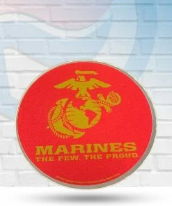 Michigan Automotive United States Marines Auto Badge Decal
