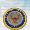 Michigan United States Navy Auto Badge Decal Automotive