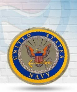 Michigan United States Navy Auto Badge Decal Automotive