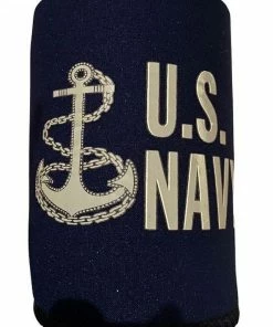 Michigan United States Navy Can Koozie
