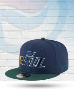 New Era Hats Utah Jazz 2 Tone 9FIFTY Snapback Hat