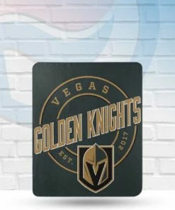 Northwest Vegas Golden Knights Fleece Throw Blanket 50x60