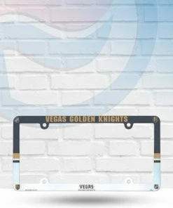 WinCraft Automotive Vegas Golden Knights Plastic License Plate Frame
