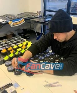 Fan Cave Sports Vladimir Tarasenko St Louis Blues Autographed 2022 Winter Classic Official Game Puck - COA Autographed Memorabilia