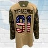 Fan Cave Sports Vladimir Tarasenko St Louis Blues Autographed Adidas Military Jersey - COA