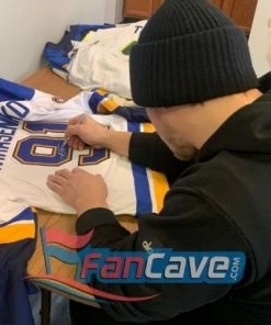 Fan Cave Sports Autographed Memorabilia Vladimir Tarasenko St Louis Blues Autographed Fanatics Away Jersey - COA 5 Fan Cave Sports Autographed Memorabilia Vladimir Tarasenko St Louis Blues Autographed Fanatics Away Jersey - COA