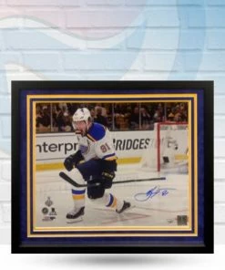Fan Cave Sports Vladimir Tarasenko St Louis Blues Autographed Framed 16x20 - COA Autographed Memorabilia
