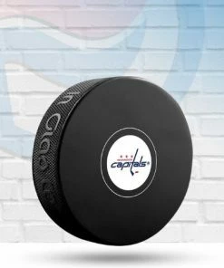 Fan Cave Sports Washington Capitals Logo Puck