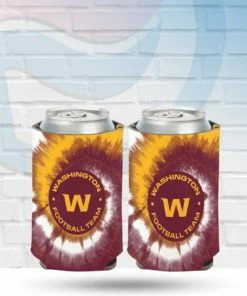 WinCraft Washington Football Team Tie Dye Can Koozie Drinkware