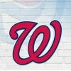 FanFave Washington Nationals 3D Foam Wall Sign Wall Signs