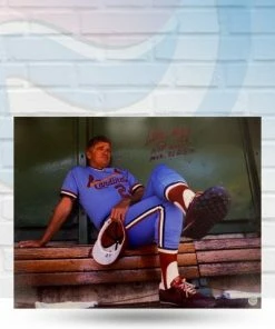 Fan Cave Sports Whitey Herzog St Louis Cardinals Autographed 16x20 W/ Multiple Inscriptions - COA Autographed Memorabilia
