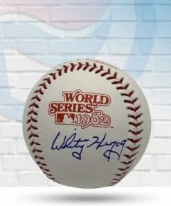 Fan Cave Sports Whitey Herzog St Louis Cardinals Autographed 1982 World Series Baseball - JSA Autographed Memorabilia
