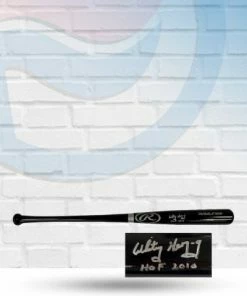 Fan Cave Sports Autographed Memorabilia Whitey Herzog St Louis Cardinals Autographed Black Big Stick Black Bat W/ HOF Inscription - JSA