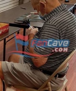 Fan Cave Sports Autographed Memorabilia Whitey Herzog St Louis Cardinals Autographed Blue Sharpie Coaching Photo - COA