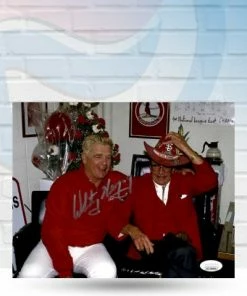 Fan Cave Sports Whitey Herzog St Louis Cardinals Autographed Busch 8x10 Photo - JSA Autographed Memorabilia