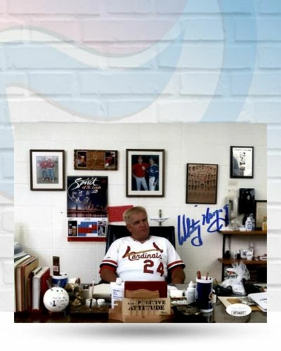 Fan Cave Sports Autographed Memorabilia Whitey Herzog St Louis Cardinals Autographed Desk 8x10 Photo - JSA 1 Fan Cave Sports Autographed Memorabilia Whitey Herzog St Louis Cardinals Autographed Desk 8x10 Photo - JSA