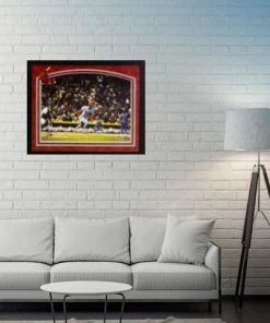 Fan Cave Sports Willie McGee St Louis Cardinals Autographed Framed 16x20 - MLB COA Autographed Memorabilia