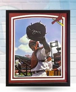 Fan Cave Sports Autographed Memorabilia Yadier Molina St Louis Cardinals Autographed Framed 16x20 - JSA COA