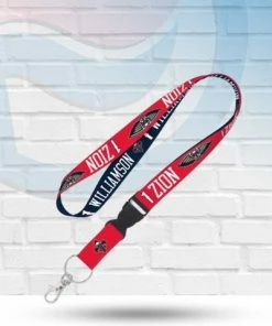 WinCraft Lanyards Zion Williamson New Orleans Pelicans Lanyard With Detachable Buckle