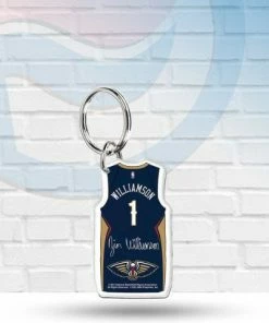 WinCraft Keychains Zion Williamson New Orleans Pelicans Premium Acrylic Keychain